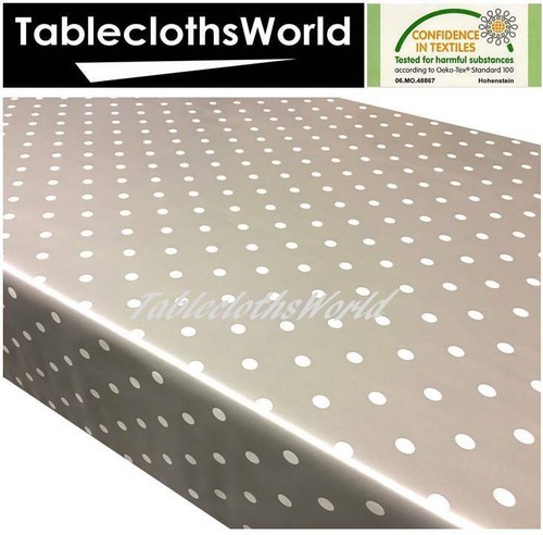 Silver polka dot spot - dot, pvc