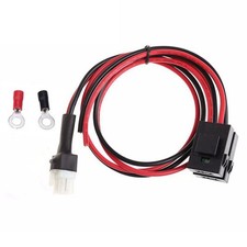 ABS 1M 30A Fuse 4 PIN 12AWG Power Supply Cable For Yaesu FT-857D FT897D IC-78
