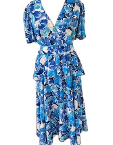 Vintage 1980s reflections - vintage, blue