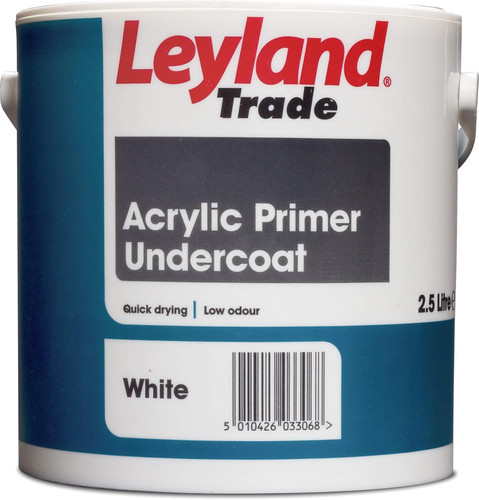 Acrylic primer undercoat - undercoat, white
