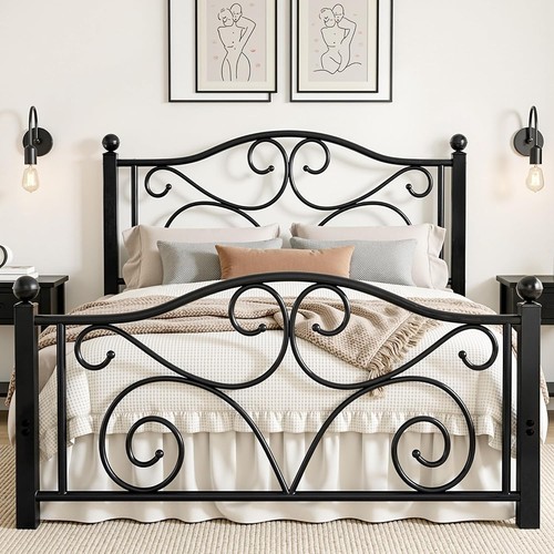 4ft6 double bed - 4ft6, frame