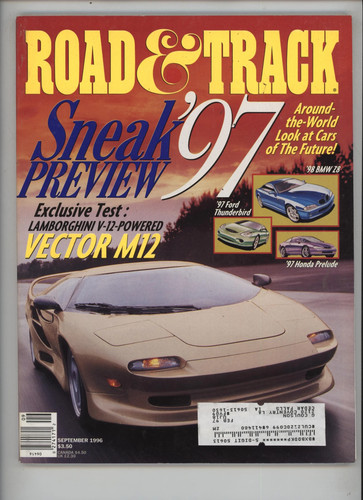 Road track september 1996 - road,