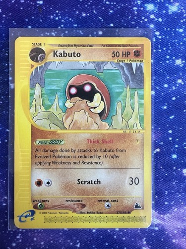 Pokémon tcg kabuto 144 - pokémon,