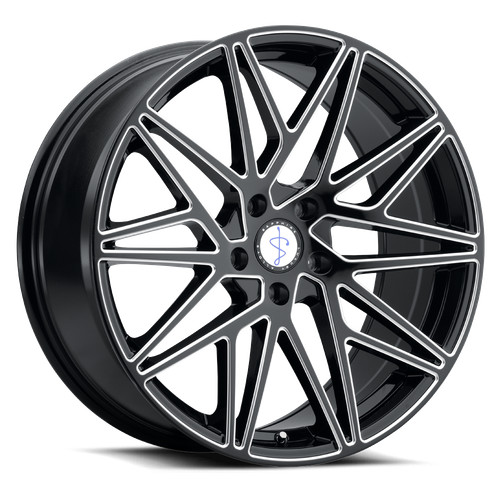 One inch black alloy - one,