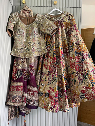 Women embellished lengha - women’s,