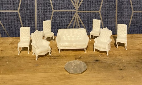 Miniature dollhouse furniture - miniature,