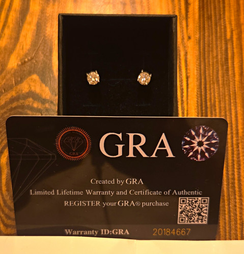 Gra 50ct moissanite round - gra,