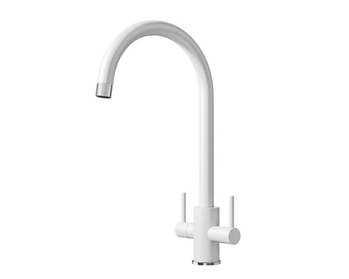 Twin lever kitchen - lever, mixer