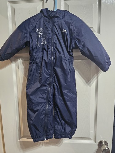 Navy waterproof puddlesuit - waterproof,
