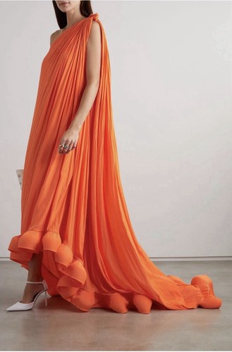 Lanvin orange one shoulder - lanvin,