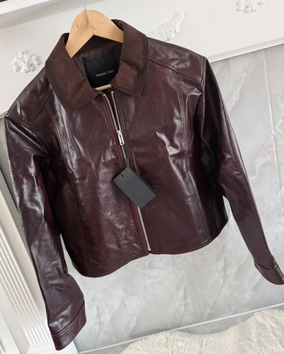 Massimo dutti burgundy nappa - massimo,