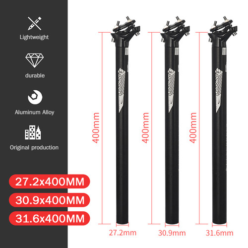 Aluminum seat post stem - aluminum,