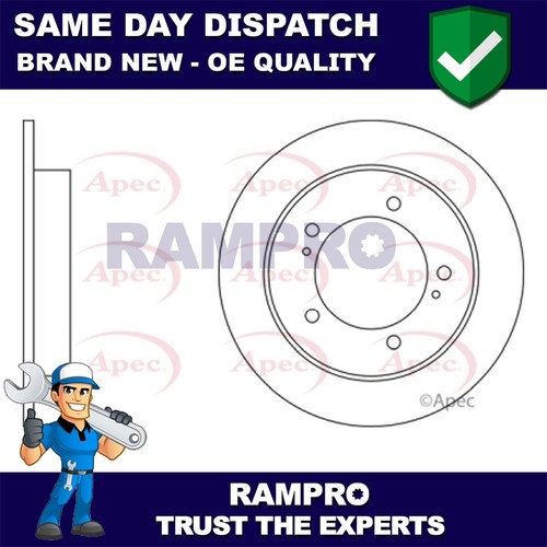 Rampro front brake disc fits - brake,