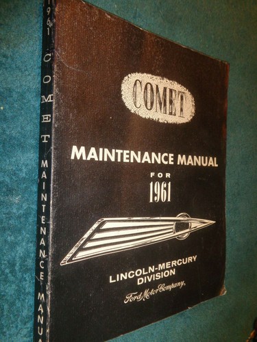 1961 mercury comet shop - 1961,