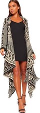Women's Aztec Knitted Tassle