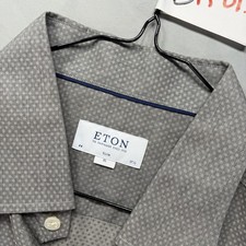 ETON Shirt Mens XL 17.5 Slim
