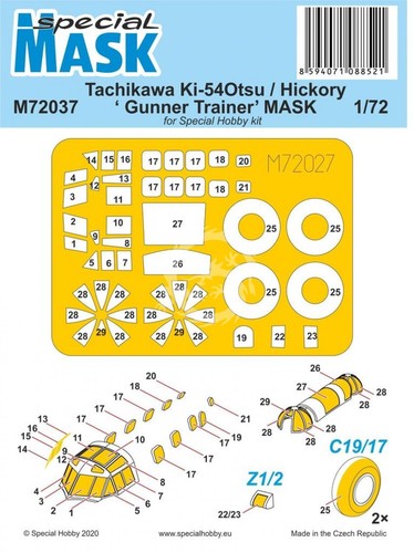 Maski tachikawa 54otsu - maski, ki-54otsu