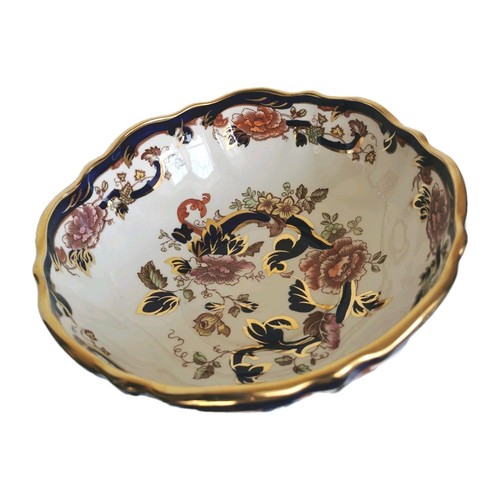 Masons blue mandalay round - blue,