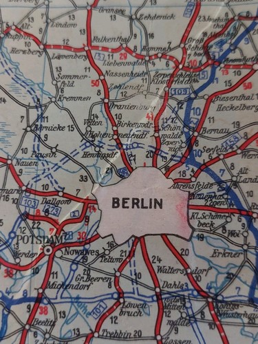 German map 1938 - german,