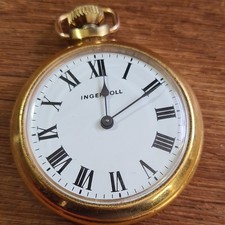 Vintage metal Ingersoll Pocket