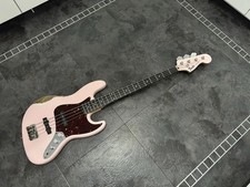 Flea Jazz Bass Replica Squier Fender Relic Electric Bass