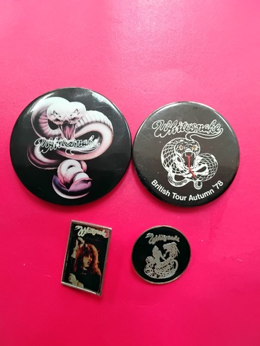 Whitesnake pin badges - pin,