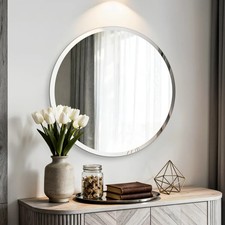 Large 50cm Round Glass Wall