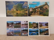 Four Lake District postcards -