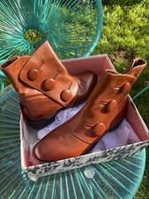 NEW MODA IN PELLE TAN LEATHER