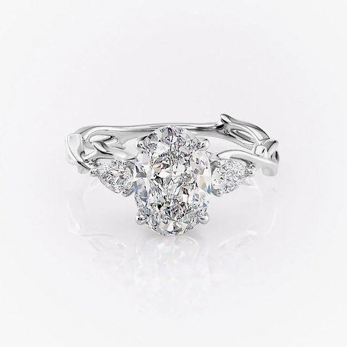 18k white gold - white,