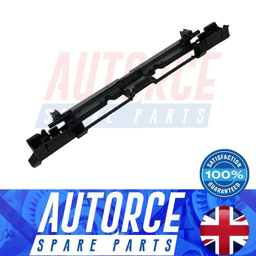 Roof rail trim front black - front, for