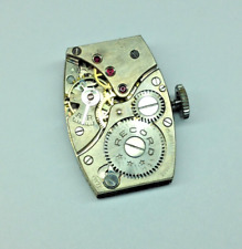 RECORD cal. 117 Mechanical  Tank Watch Movement - Restoration / Repair