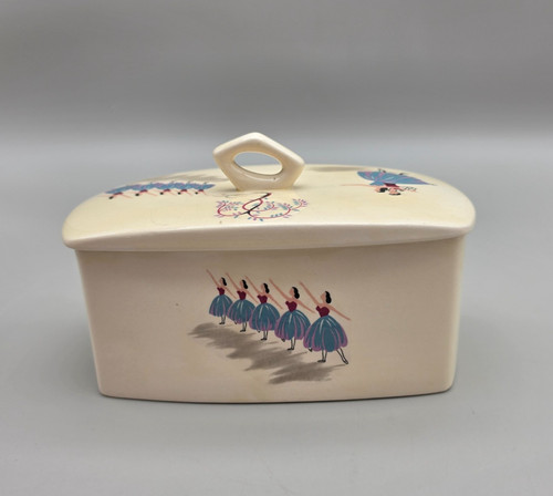 Butter dish beswick ballet - butter,