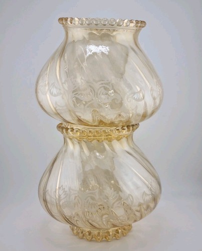 Vintage glass lampshades - vintage,