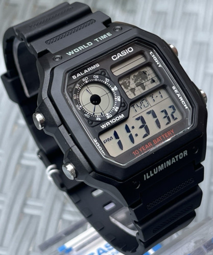 Casio 1200wh 1avdf mens - casio, ae-1200wh-1avdf