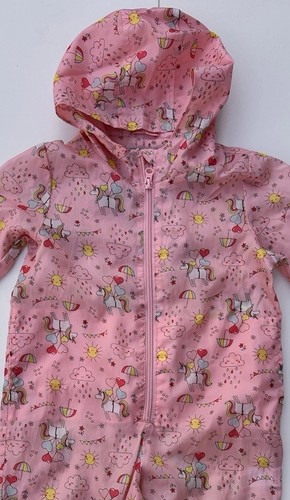 Pink unicorn rain - pink,