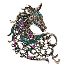 2026 Antique Rhinestone Horse