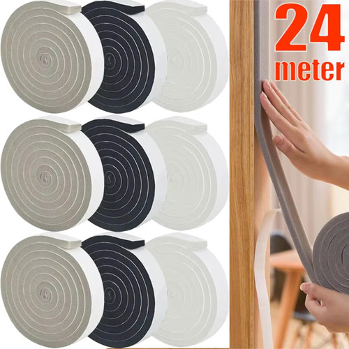 Foam weather strip draught - 4m,