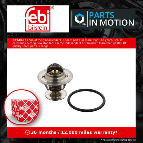 Coolant thermostat 18282 febi - coolant,