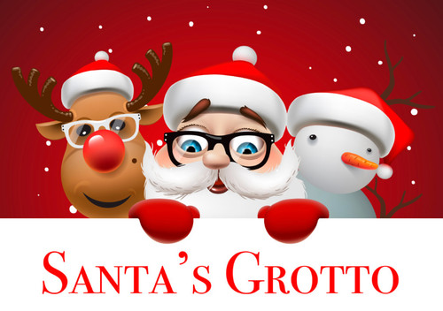 Christmas santas grotto - grotto, santa
