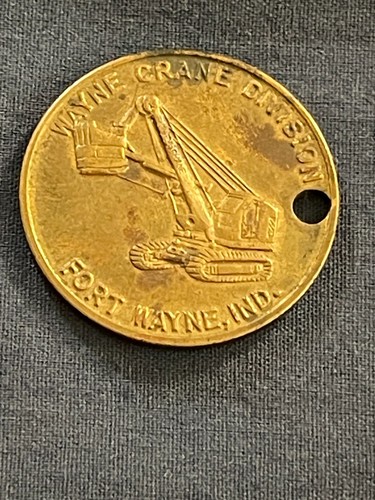 Wayne crane division token - wayne,