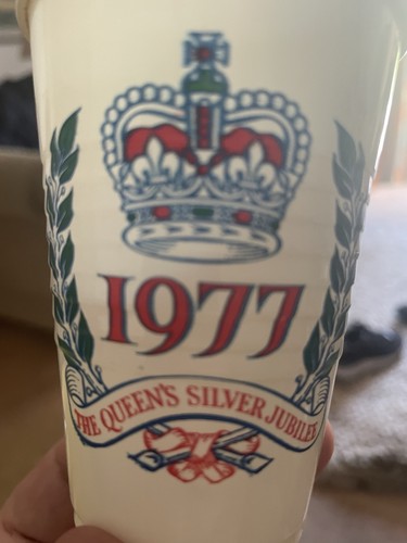 Queens silver jubilee plastic - jubilee,