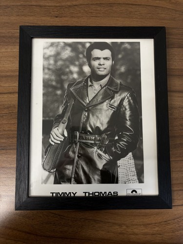 Timmy thomas framed press - timmy,