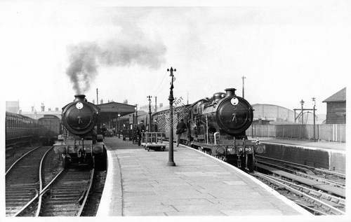 1938 kings lynn train station - lynn,