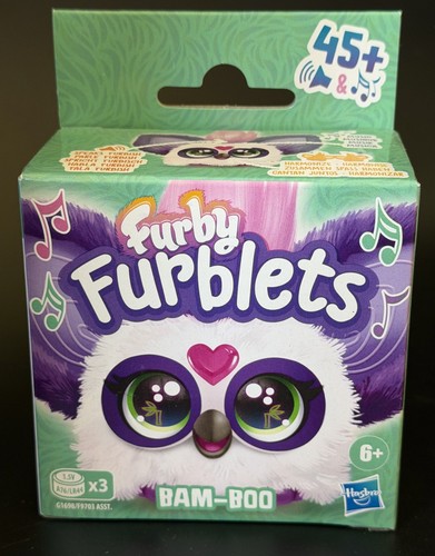 Furby furblets bam boo plush - furblets,