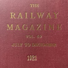 THE RAILWAY MAGAZINE BOUND