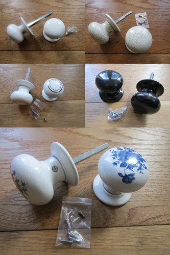 Vintage door rim knobs