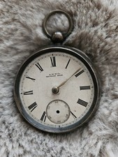 Waltham Silver Pocket Watch Hallmarked c.1896