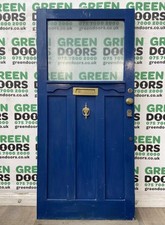 WIDE WOODEN FRONT DOOR VINTAGE