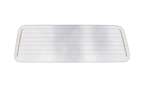 Heated rear window glass - rear,